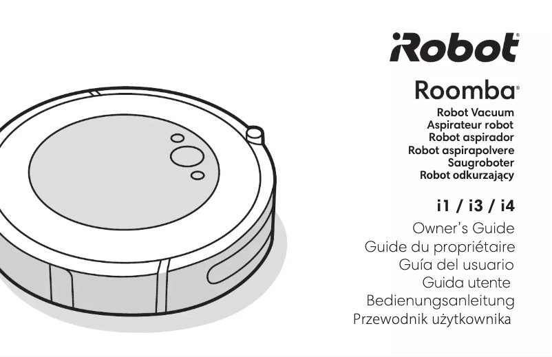 Image de la première page du manuel de l'appareil Roomba i3