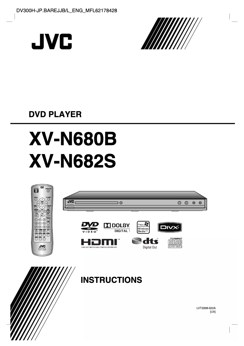 Page n°1 - Manuel utilisateur LG XV-N680BUX