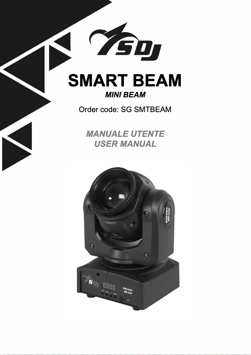 Page 1 de la notice Manuel utilisateur Sagitter Smart Beam