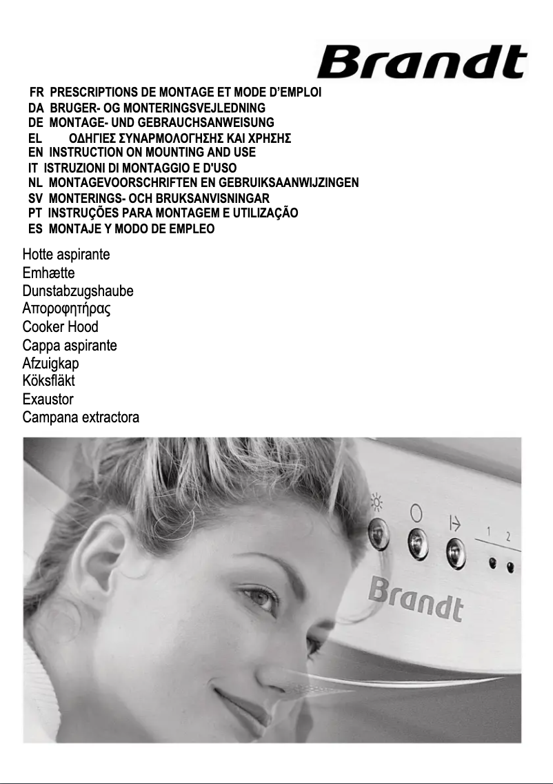 Page n°1 - Manuel utilisateur Brandt AT1349X