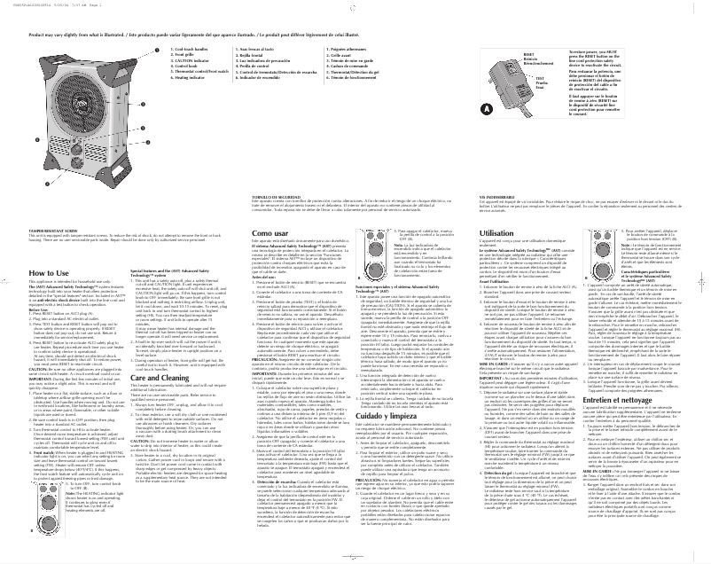 Page 1 de la notice Manuel utilisateur Black & Decker BDH55