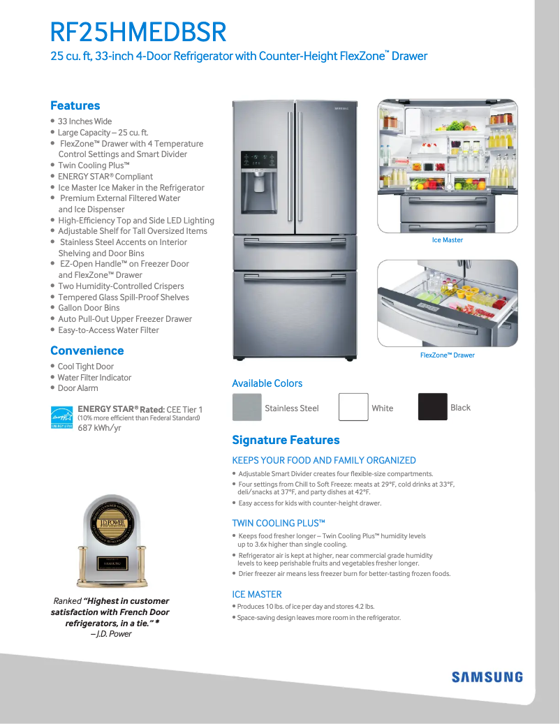 Imagen de la primera página del manual del dispositivo RF25HMEDB