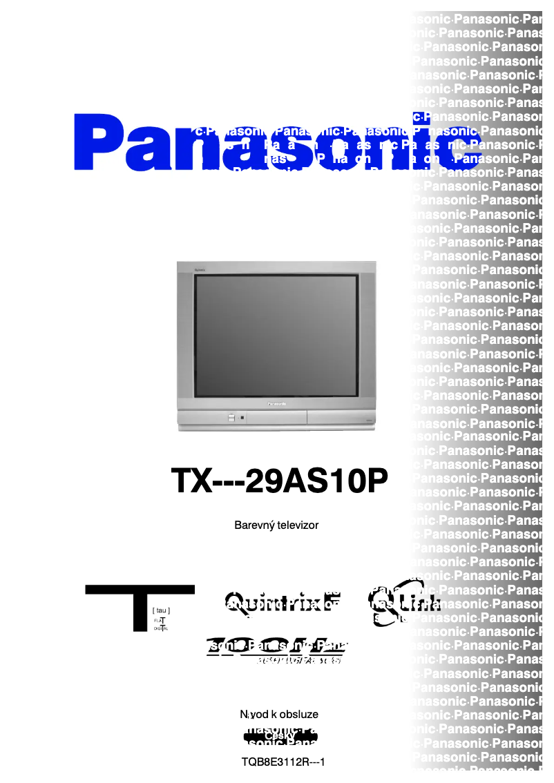 Page 1 de la notice Manuel utilisateur Panasonic TX-29AS10P