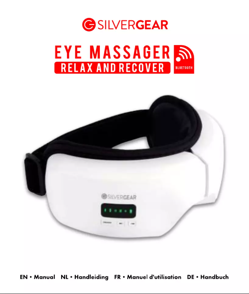 Image de la première page du manuel de l'appareil Eye Massager