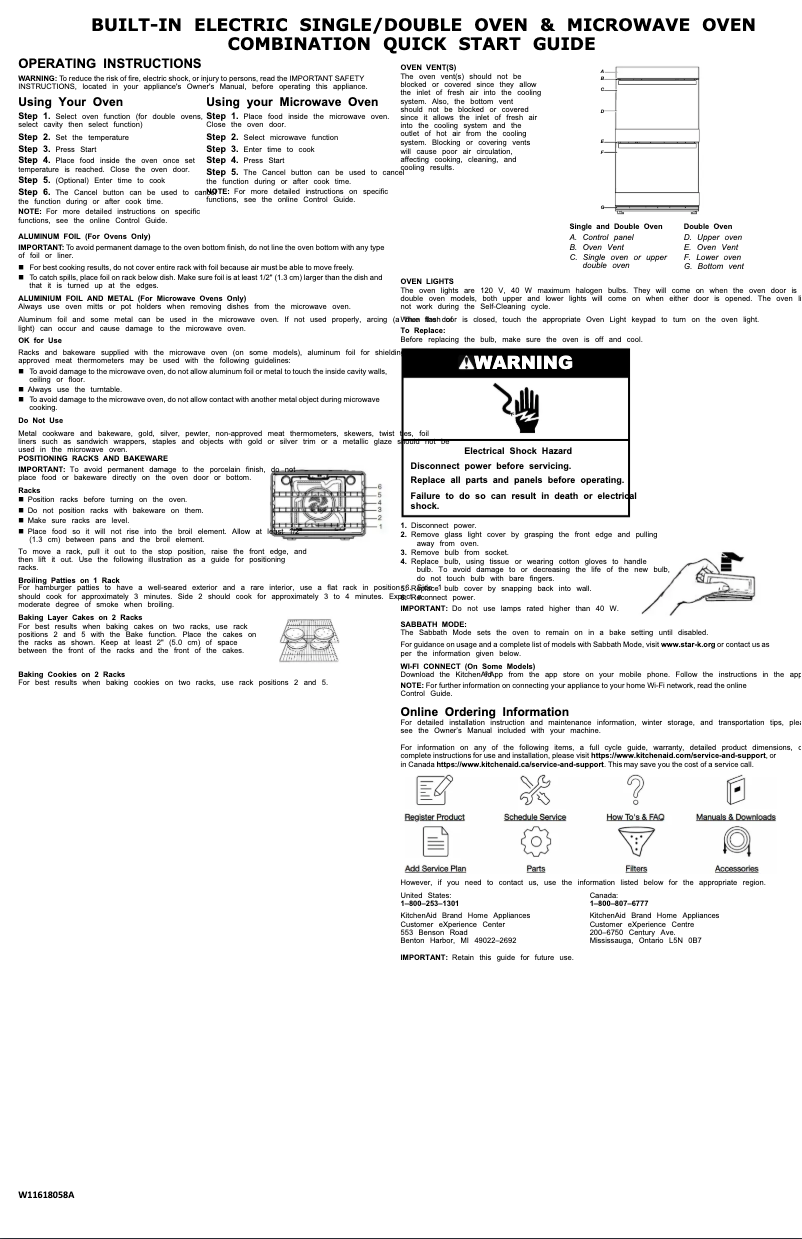 Page n°1 - Guide de démarrage rapide Maytag KOES530PSS