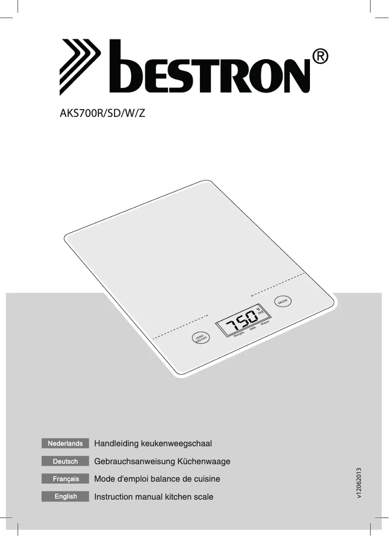 Image de la première page du manuel de l'appareil AKS700Z