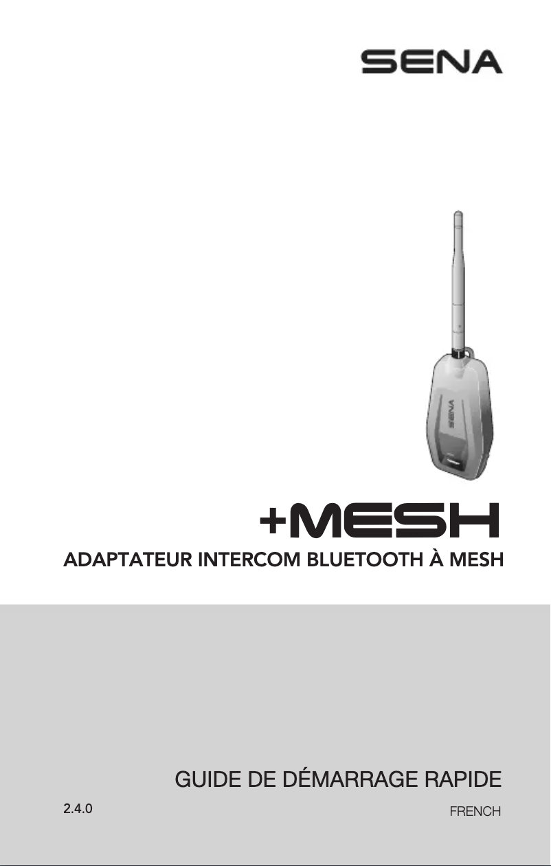 Page n°1 - Manuel utilisateur Sena +Mesh