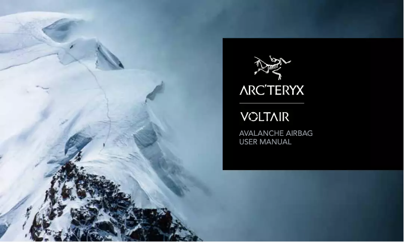 Page n°1 - Manuel utilisateur Arc'teryx Voltair 21827