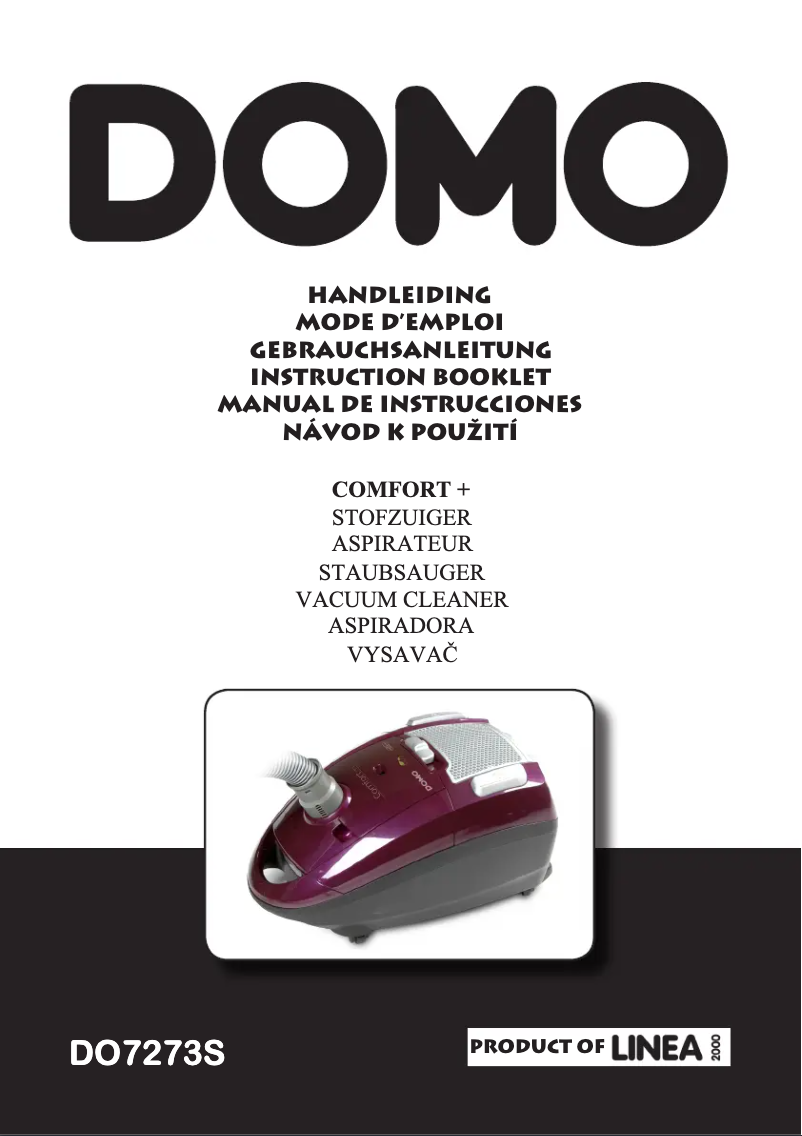Page n°1 - Manuel utilisateur Domo DO7273S