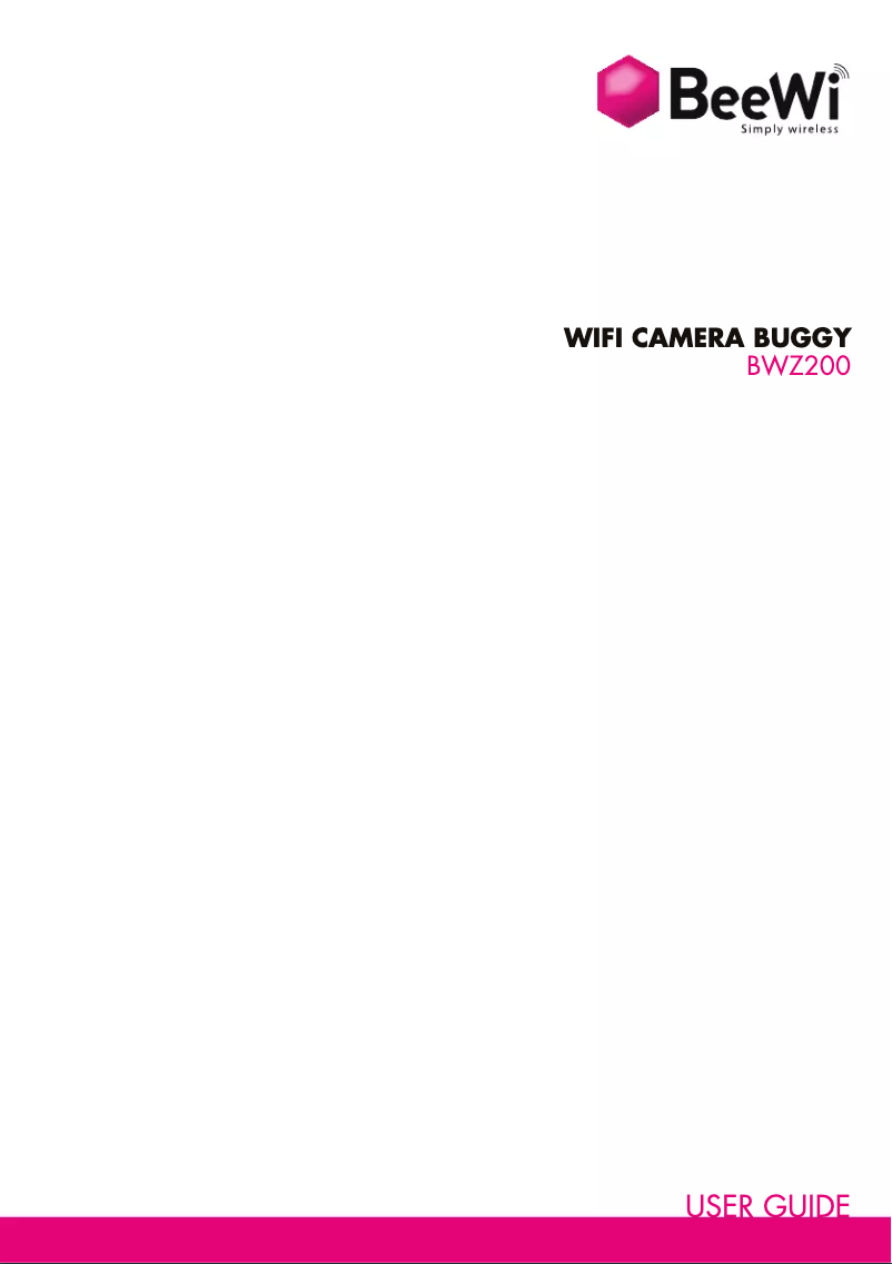 Page 1 de la notice Manuel utilisateur BeeWi Scara Bee