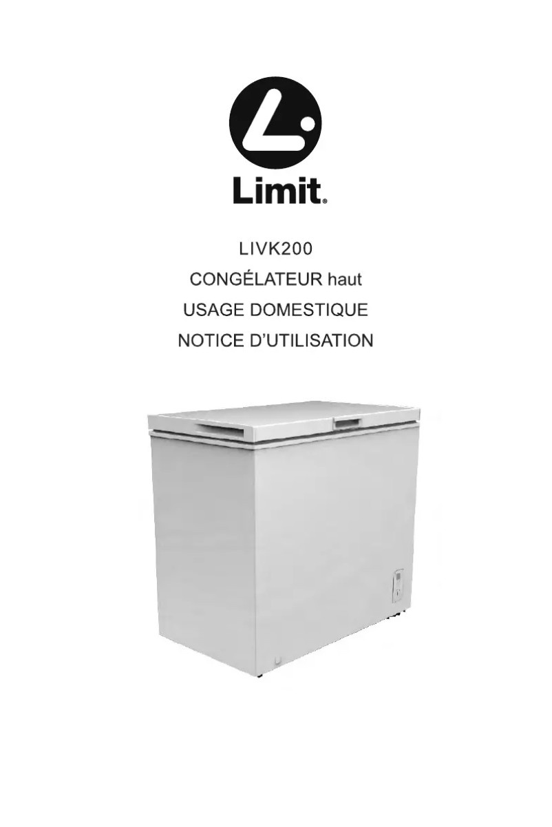 Page n°1 - Manuel utilisateur Limit LIVK200