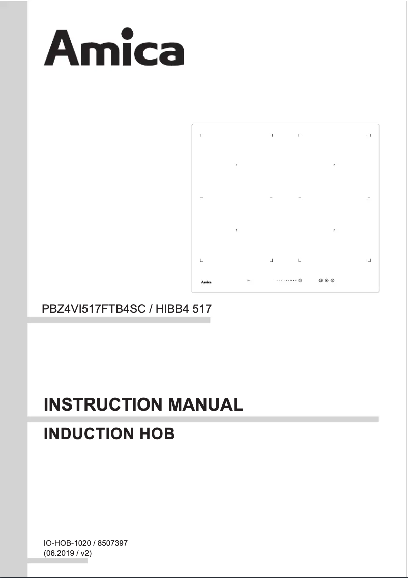 Image de la première page du manuel de l'appareil AMM20BESH