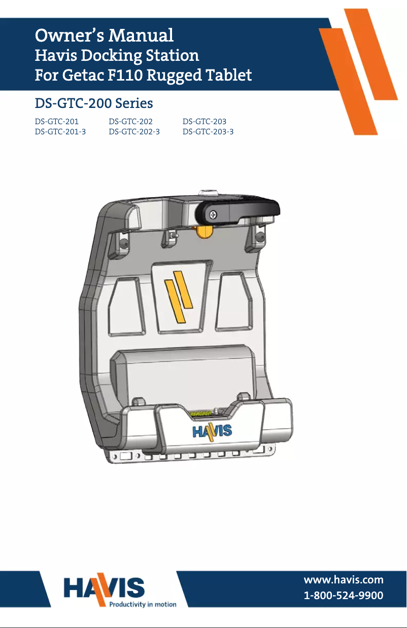 Image de la première page du manuel de l'appareil DS-GTC-202