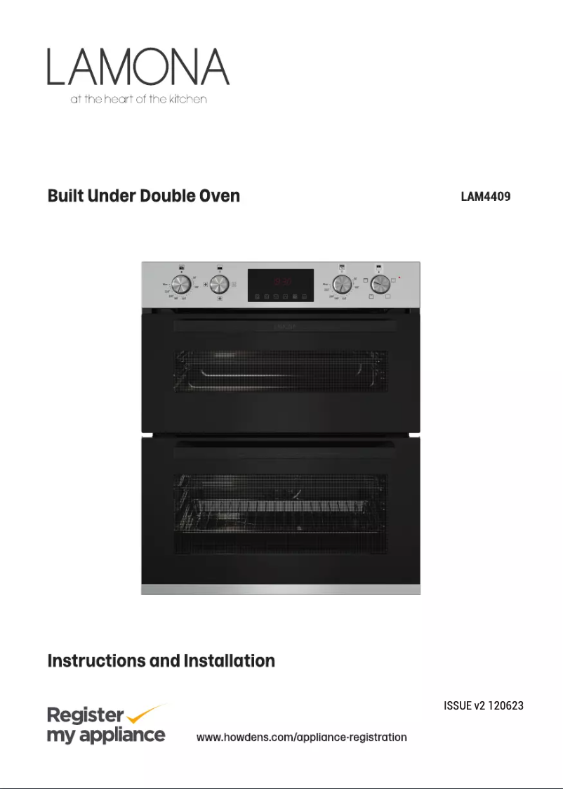 Page n°1 - Manuel utilisateur Lamona LAM4409