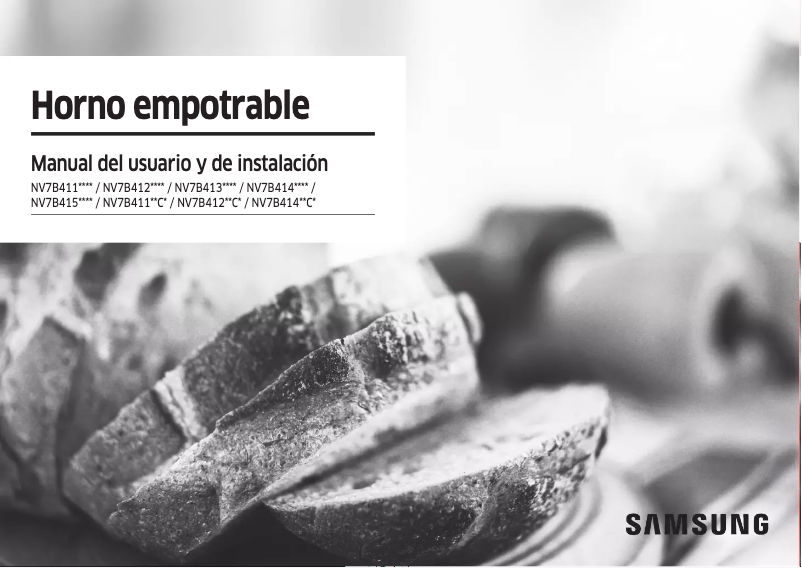 Page 1 de la notice Manuel utilisateur Samsung NV7B41307AB