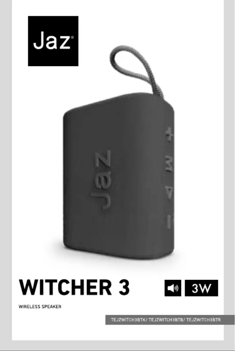 Page n°1 - Manuel utilisateur JAZ Audio Witcher 3