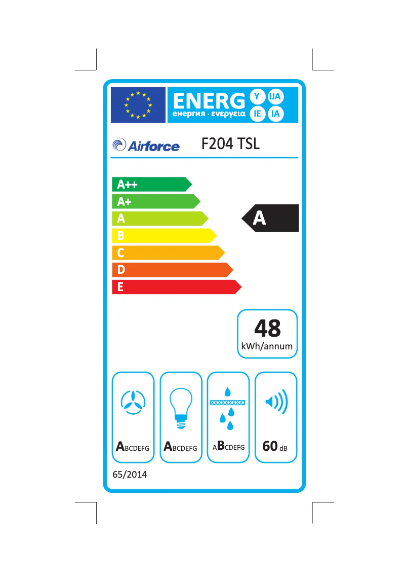 Image de la première page du manuel de l'appareil F204