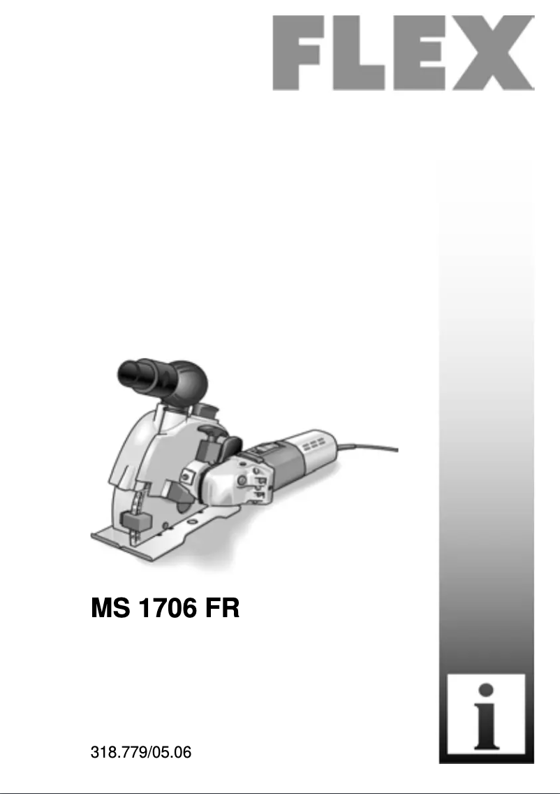 Página 1 del manual Manual de usuario Flex MS 1706 FR