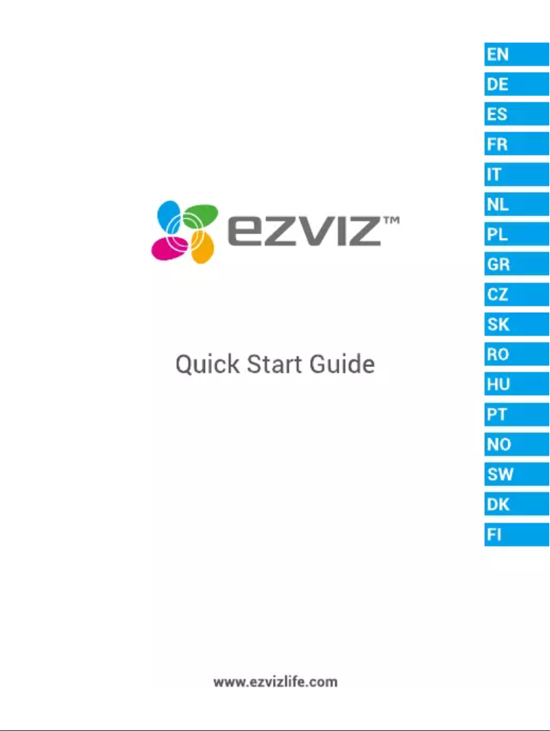 Page n°1 - Manuel utilisateur EZVIZ C3W Pro