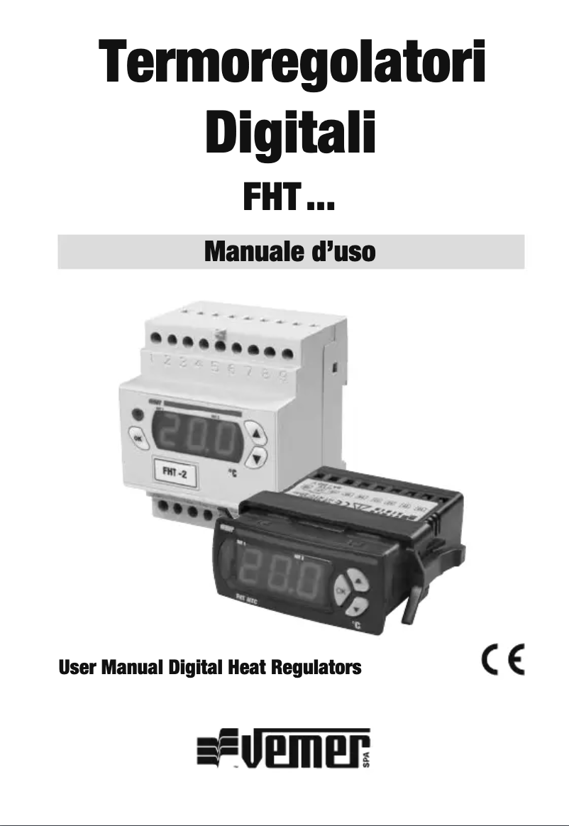 Page n°1 - Manuel utilisateur Vemer FHT-2P3D