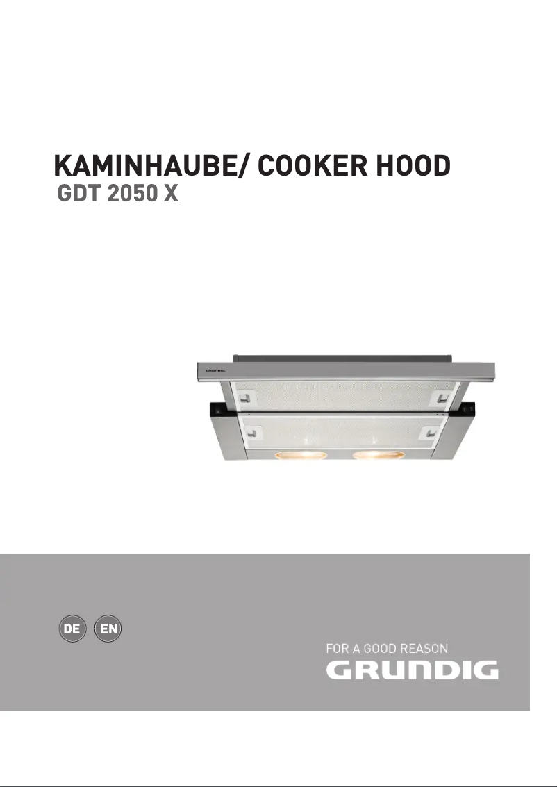 Page n°1 - Manuel utilisateur Grundig GDT 2050 X