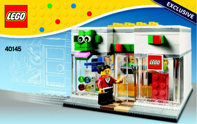 Page n°1 - Manuel utilisateur Lego Store 40145
