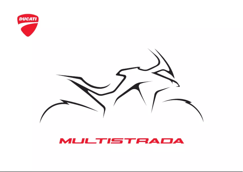 Page 1 de la notice Manuel utilisateur Ducati Multistrada V2 S (2023)