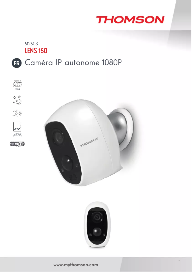 Page n°1 - Guide d'installation Thomson 512503