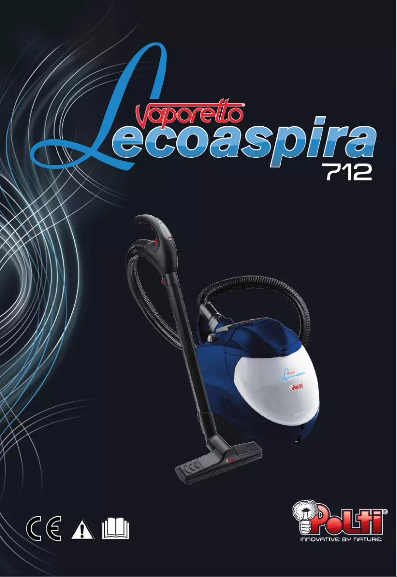 Page 1 de la notice Manuel utilisateur Polti AS 712