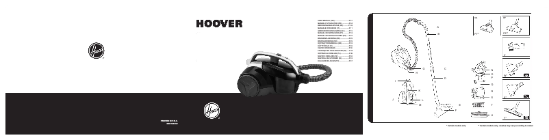 Página 1 del manual Manual de usuario Hoover Lander LA71_LA10011