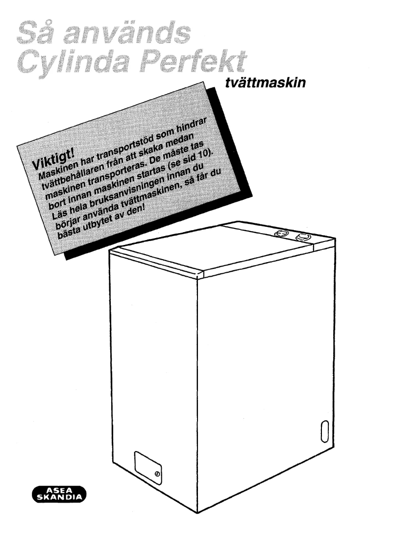 Image de la première page du manuel de l'appareil Perfekt