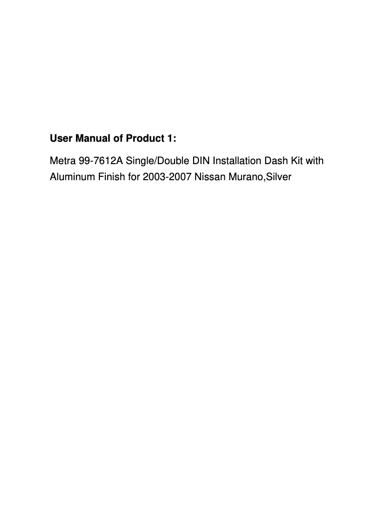 Page 1 de la notice Manuel utilisateur Samson Q9U