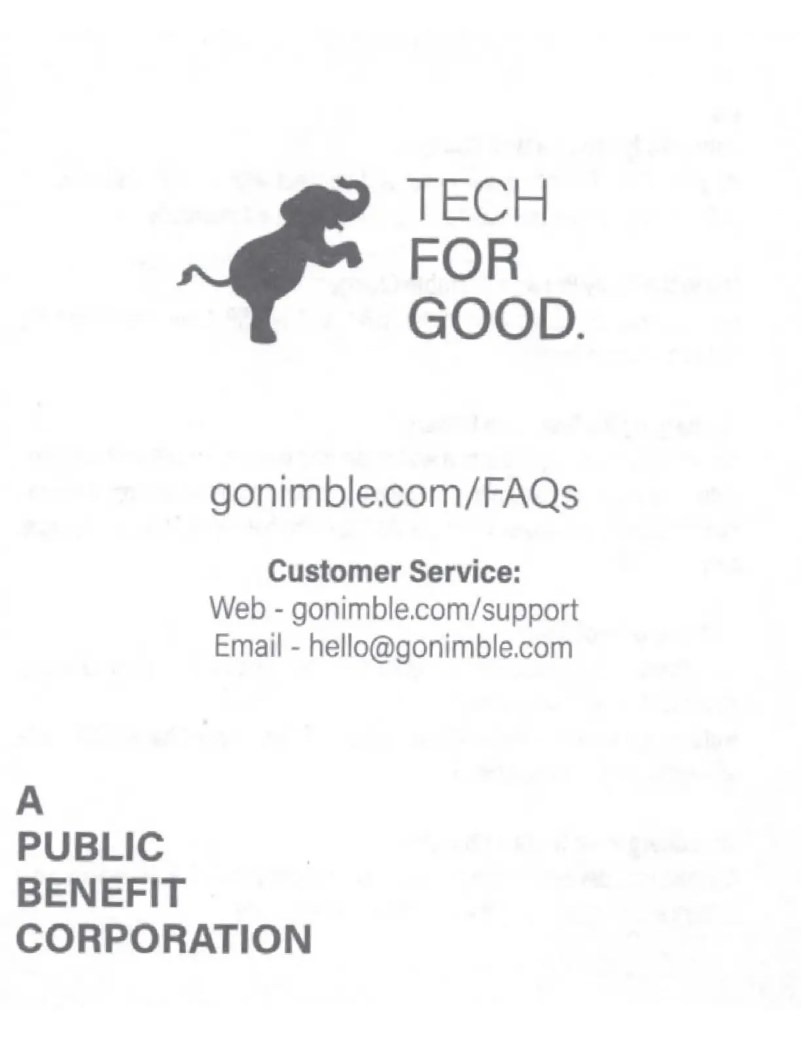 Página 1 del manual Manual de usuario Nimble Wally Pro GaN Charger