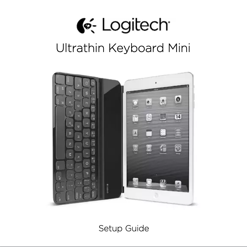Page n°1 - Manuel utilisateur Logitech Ultra Thin Keyboard mini