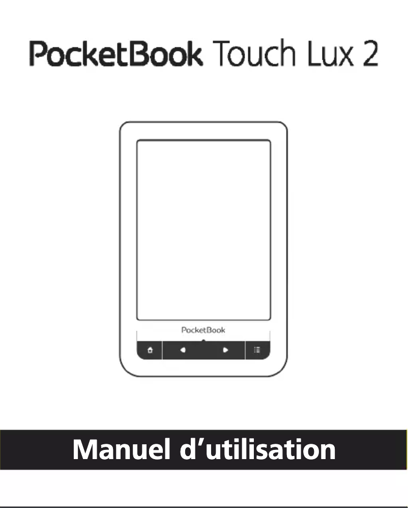 Página 1 del manual Manual de usuario PocketBook Touch Lux 2
