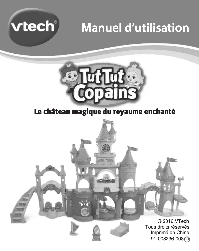 Image de la première page du manuel de l'appareil Le château magique du royaume enchanté