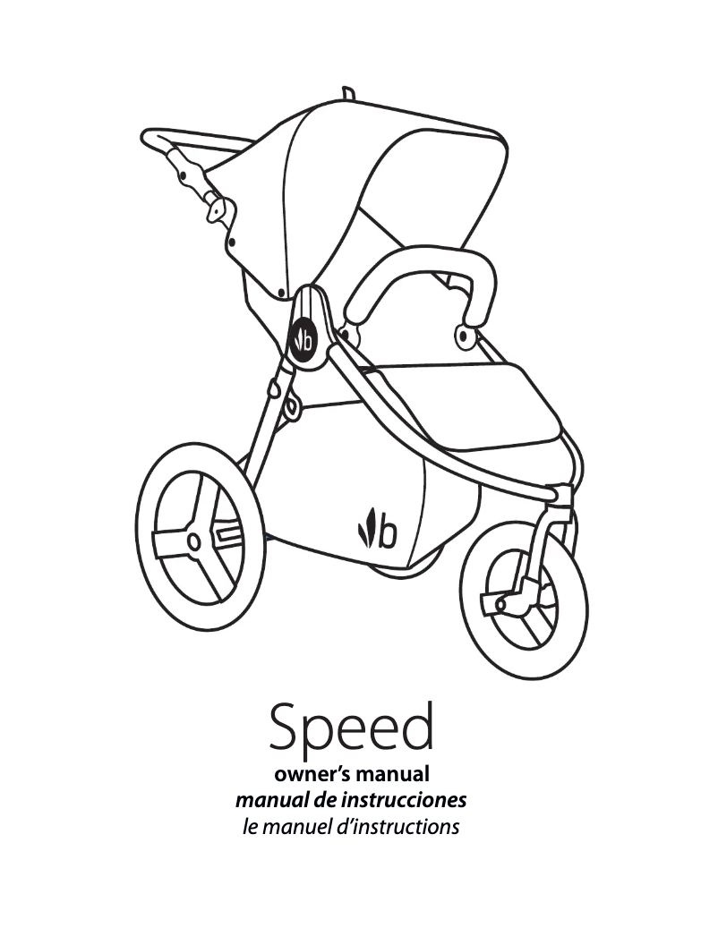 Image de la première page du manuel de l'appareil Speed (2019)