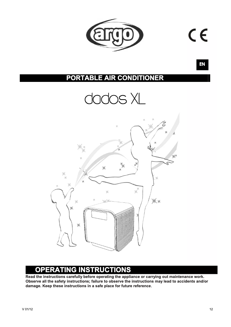 Image de la première page du manuel de l'appareil DADOS XL