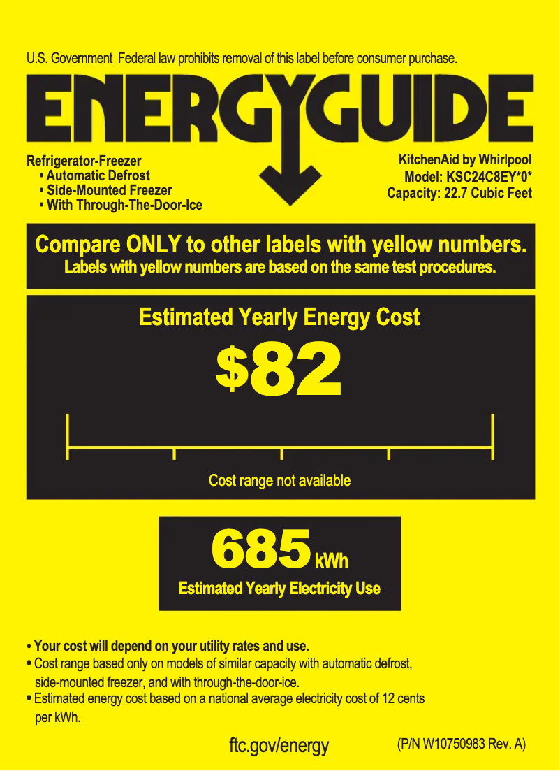 First page image of the manual for KSC24C8EYW