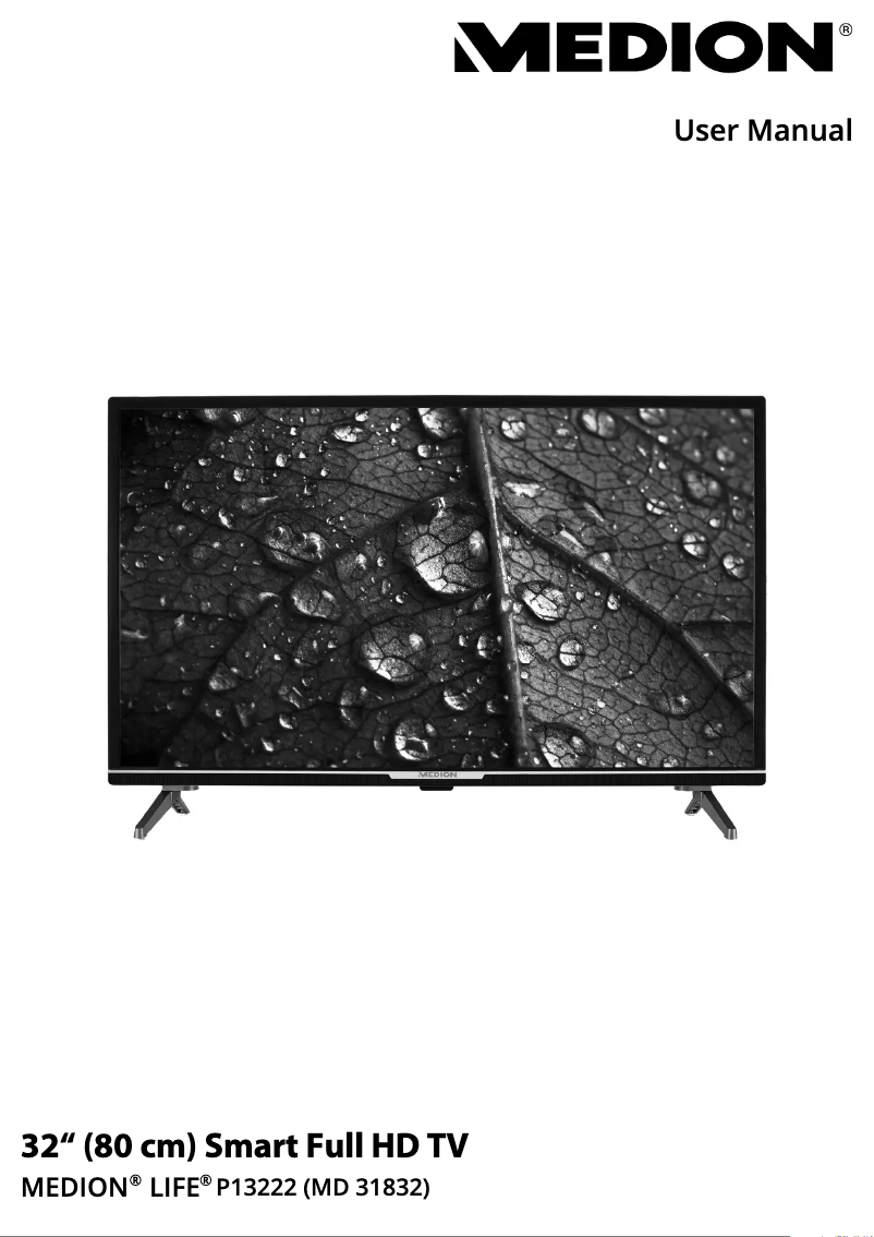 Page n°1 - Manuel utilisateur Medion LIFE P13222 (MD 31832)