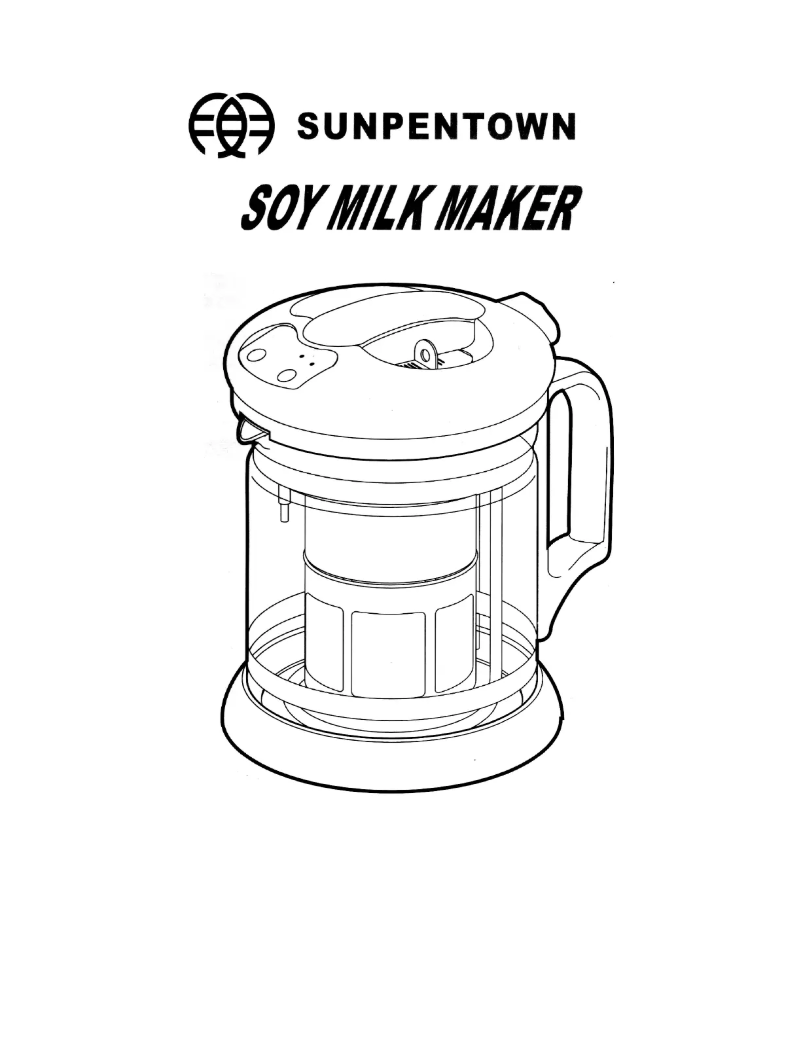 Page 1 de la notice Manuel utilisateur Sunpentown SS-211