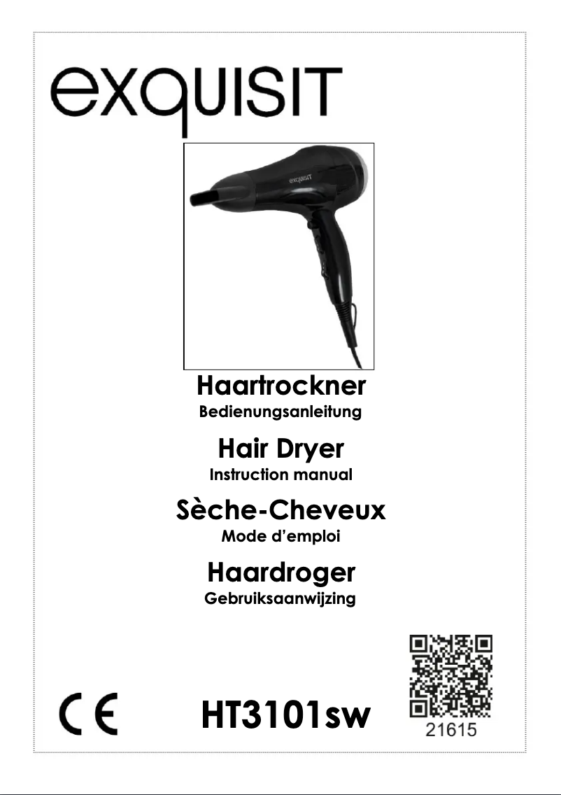 Página 1 del manual Manual de usuario Exquisit EXQ-5010062