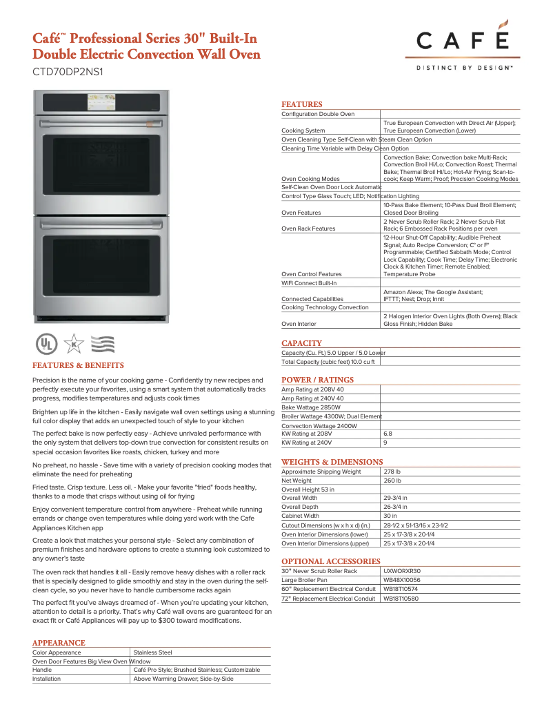 Image de la première page du manuel de l'appareil CTD70DP2NS1