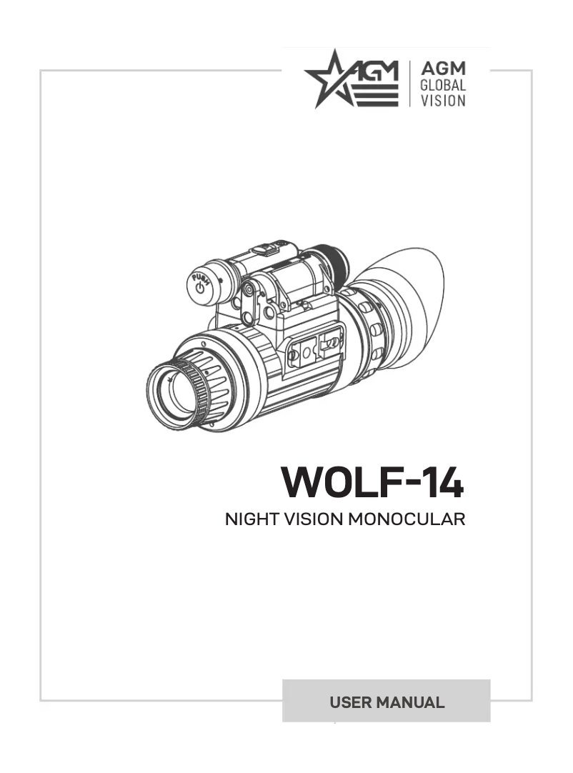 Image de la première page du manuel de l'appareil Wolf-14