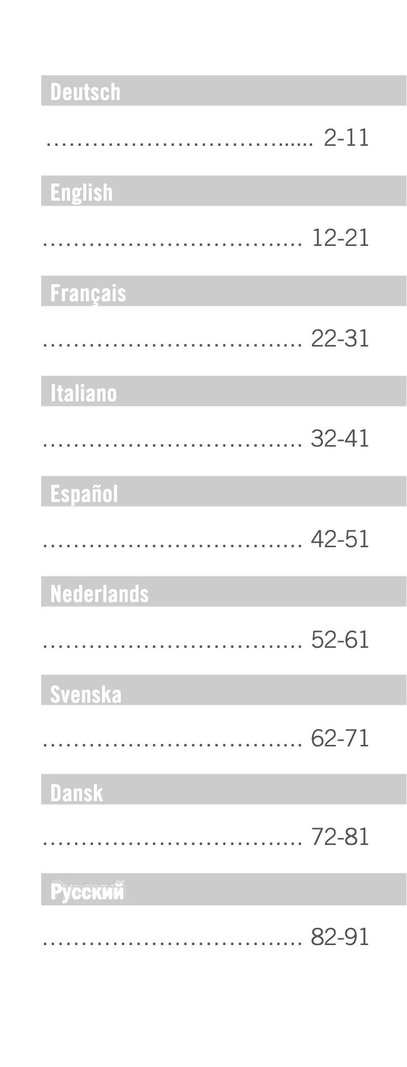 Page 1 de la notice Manuel utilisateur Swarovski Optik Z3 3-10x42