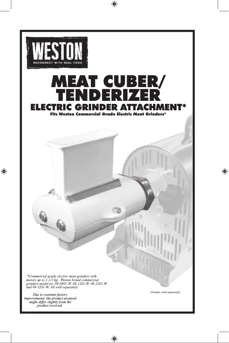 Page 1 de la notice Manuel utilisateur Weston 07-3201-W-A