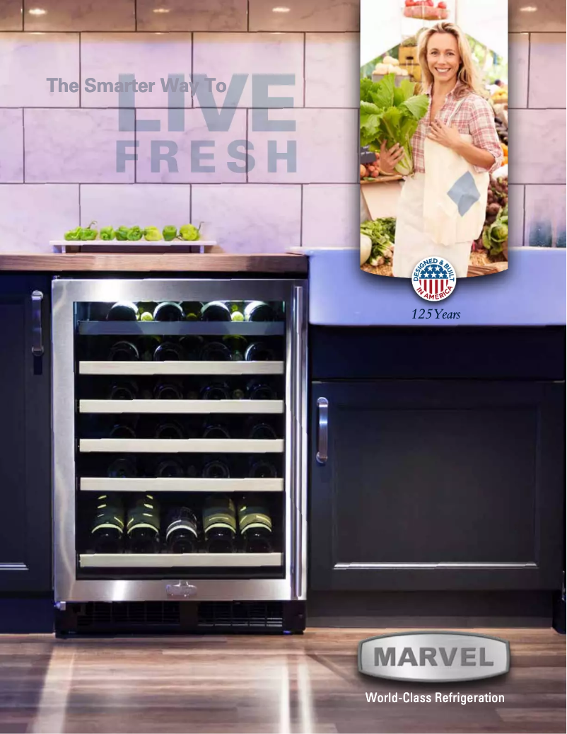 Page 1 de la notice Mode d'emploi Marvel ML24BNS2RS