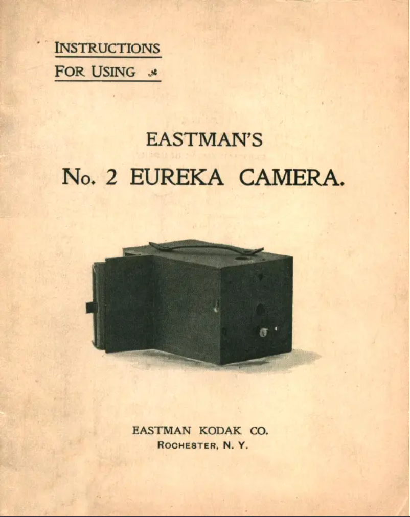 Image de la première page du manuel de l'appareil No. 2 Eureka