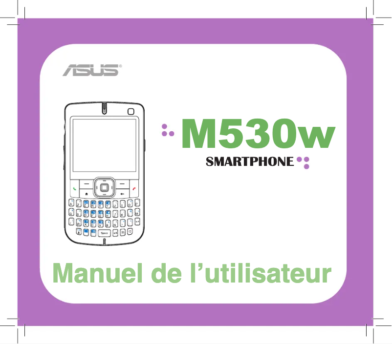 Page 1 de la notice Manuel utilisateur Asus M530w