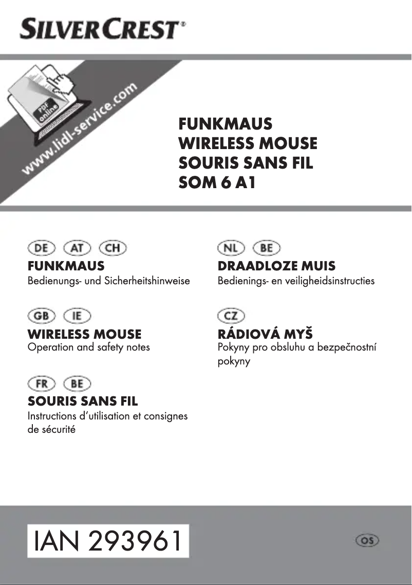 Page 1 de la notice Manuel utilisateur SilverCrest SOM 6 A1